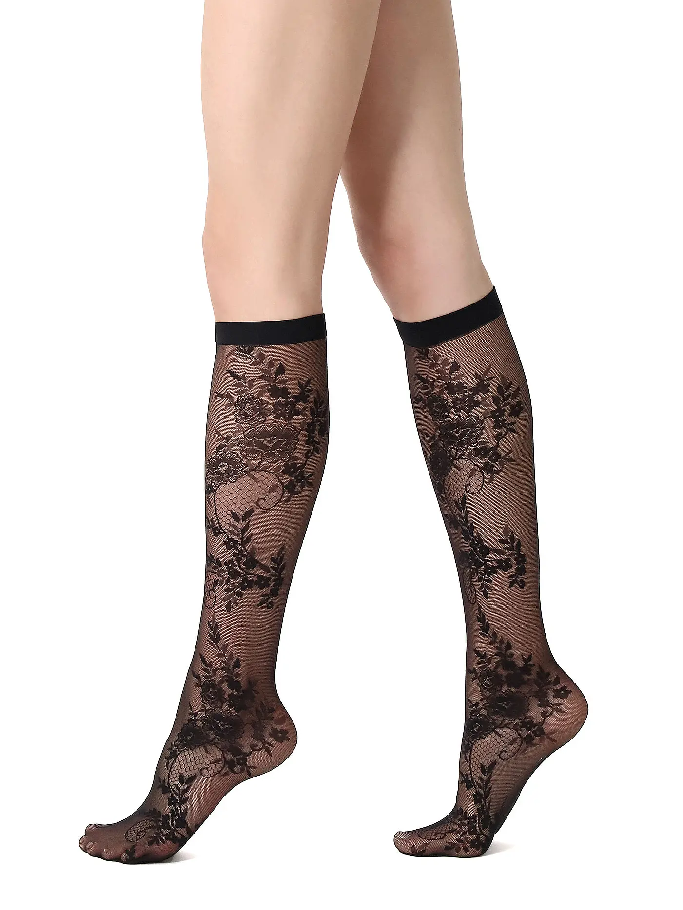 OROBLU | Kniestrümpfe 30 DEN black | 
